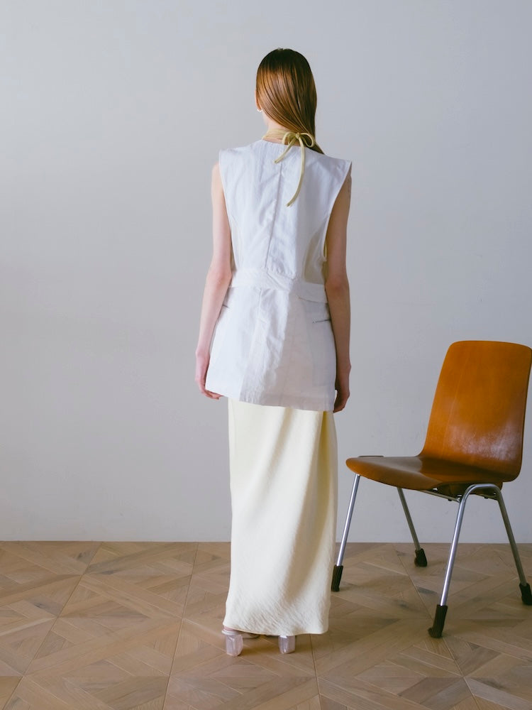 モデル身長：167cm / カラー：Ivory