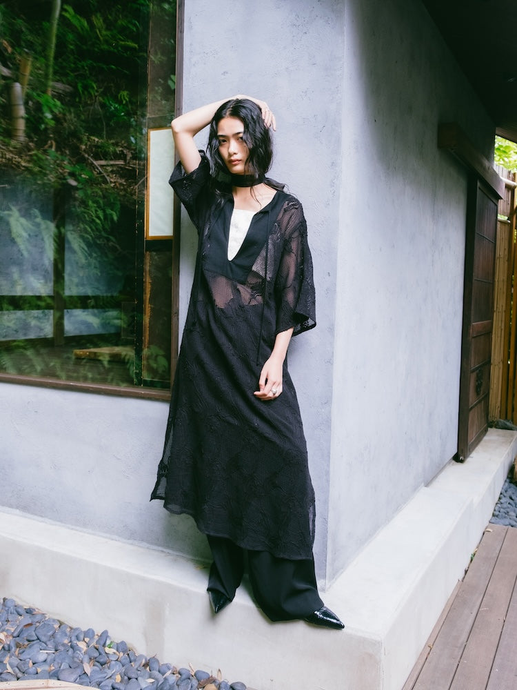 Cord Embroidery Caftan Dress｜カフタンドレス – MARTE