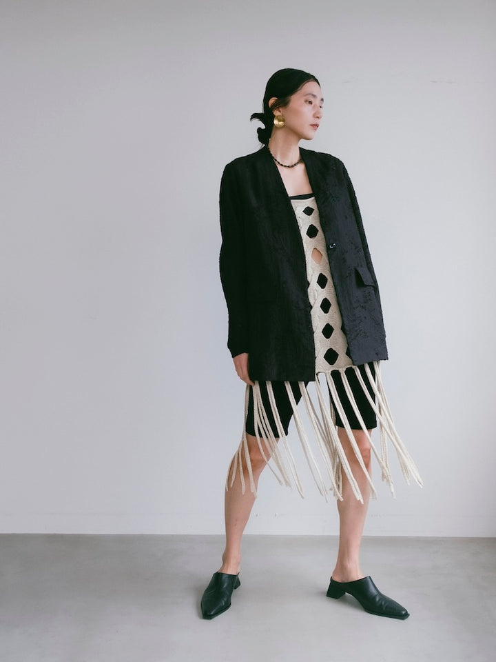 モデル身長：163cm / カラー：Black