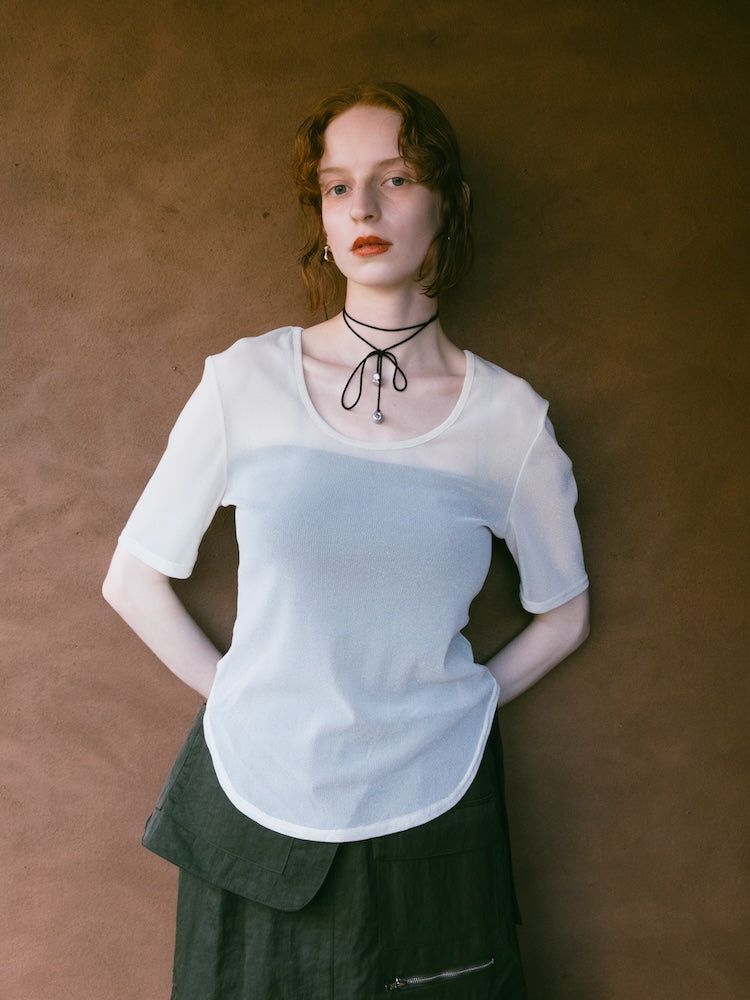 SYKIA×MAO Pearl Cord Choker | パールモチーフネックレス – MARTE