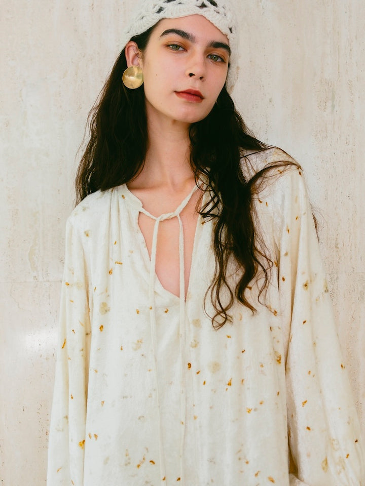 モデル身長：175cm / カラー：Ivory