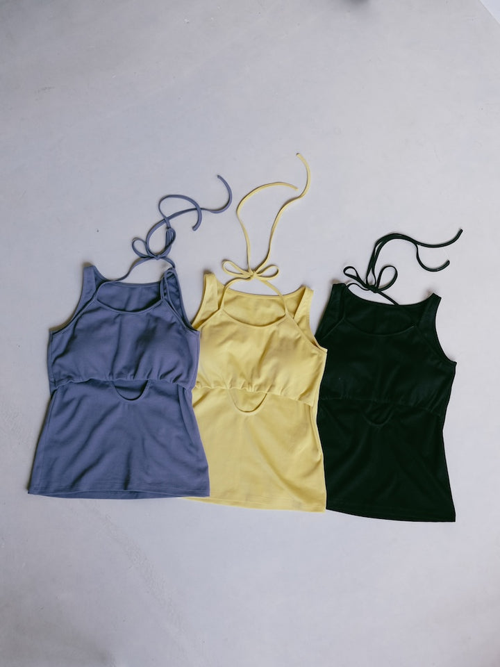【26ss_EXB】Layered Design Sleeveless Top