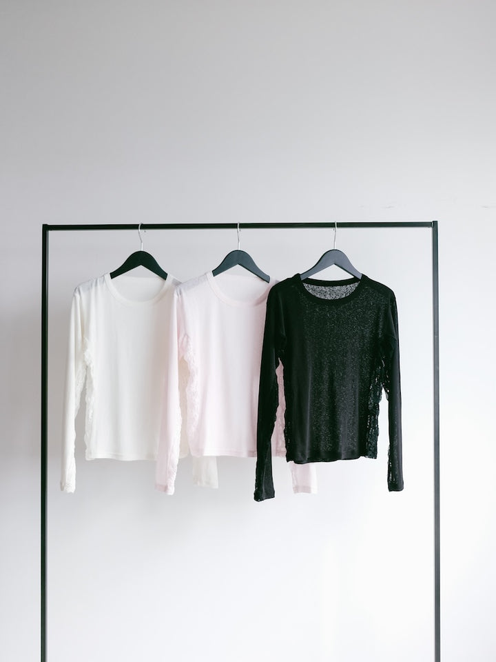 【26ss_EXB】Side Lace Top