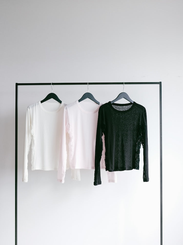 【26ss_EXB】Side Lace Top