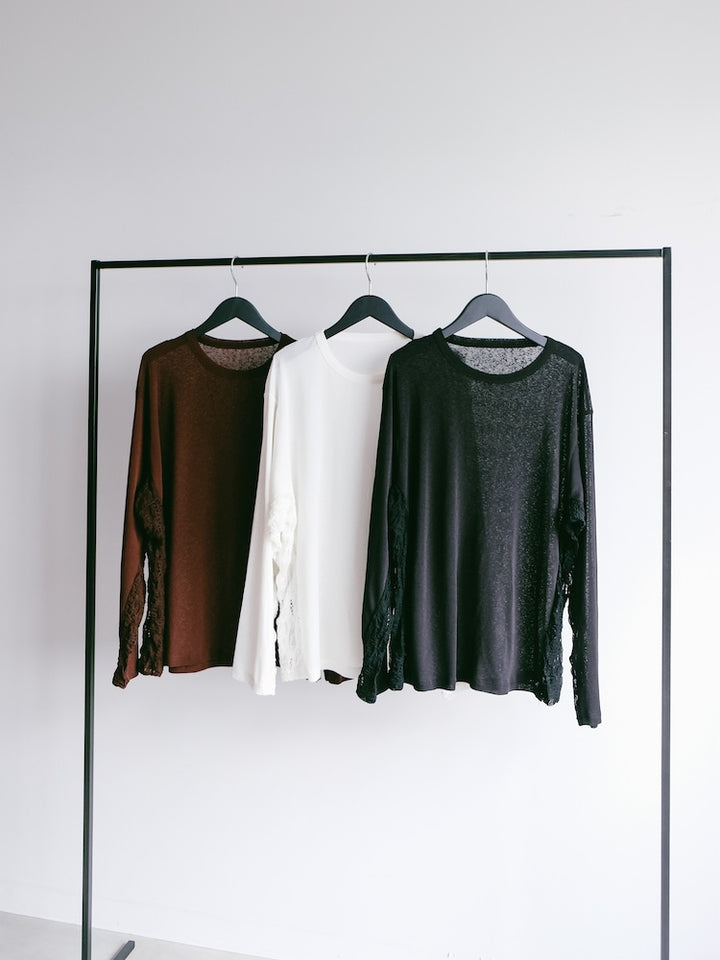 【26ss_EXB】Side Lace Over Top