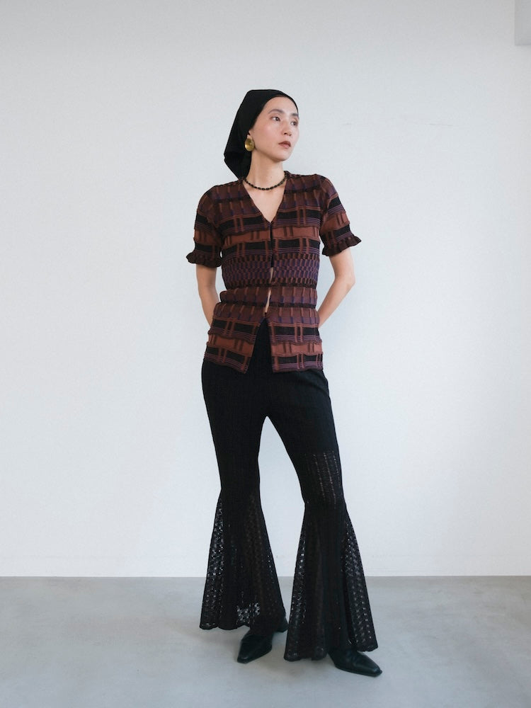 モデル身長：163cm / カラー：Brown