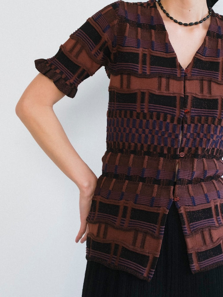 モデル身長：163cm / カラー：Brown