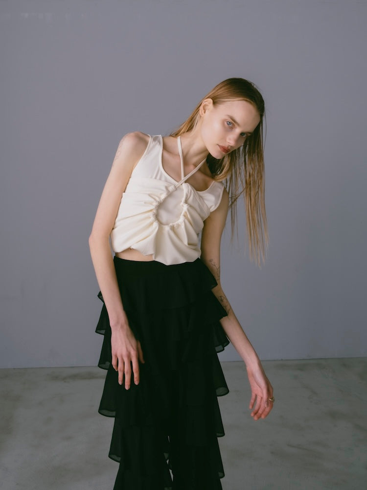 モデル身長：167cm / カラー：OffWhite