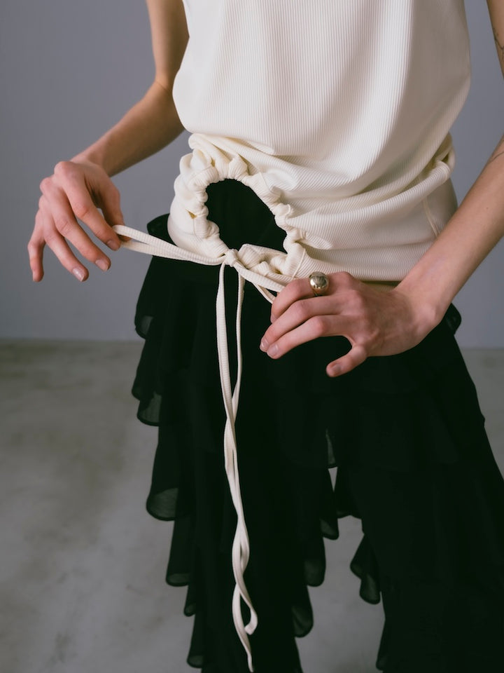 モデル身長：167cm / カラー：OffWhite
