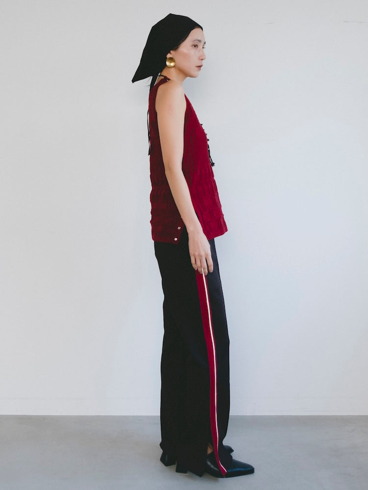 モデル身長：163cm / カラー：Bordeaux