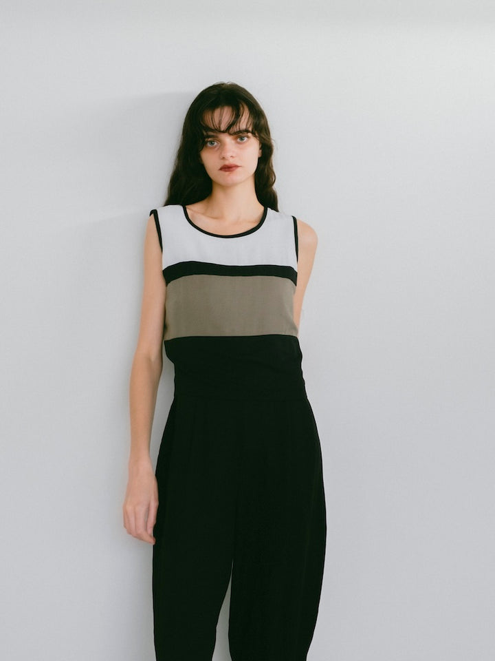 80s Line Design Jumpsuits