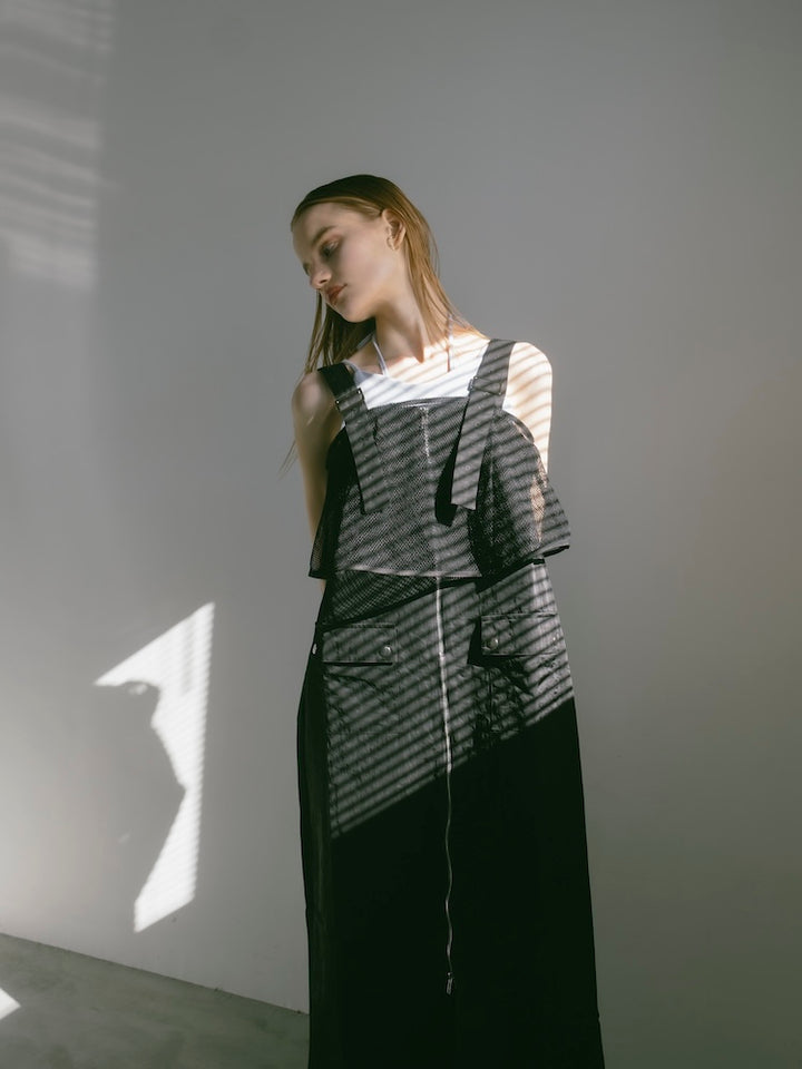 モデル身長：167cm / カラー：Black