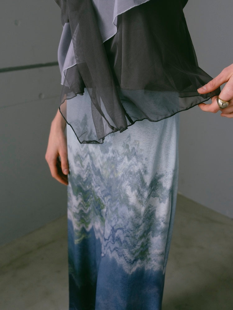 モデル身長：167cm / カラー：BlueGray