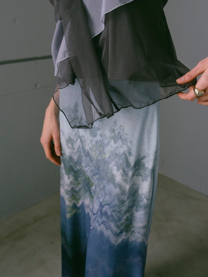 モデル身長：167cm / カラー：BlueGray