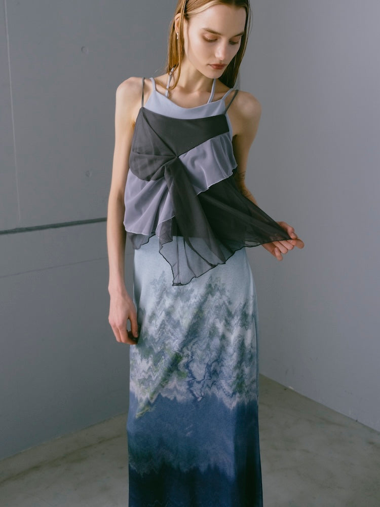 モデル身長：167cm / カラー：BlueGray