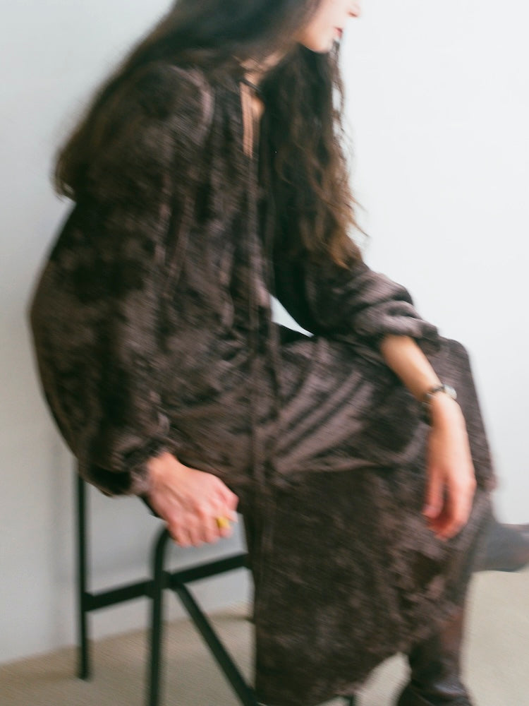 モデル身長：175cm / カラー：Brown