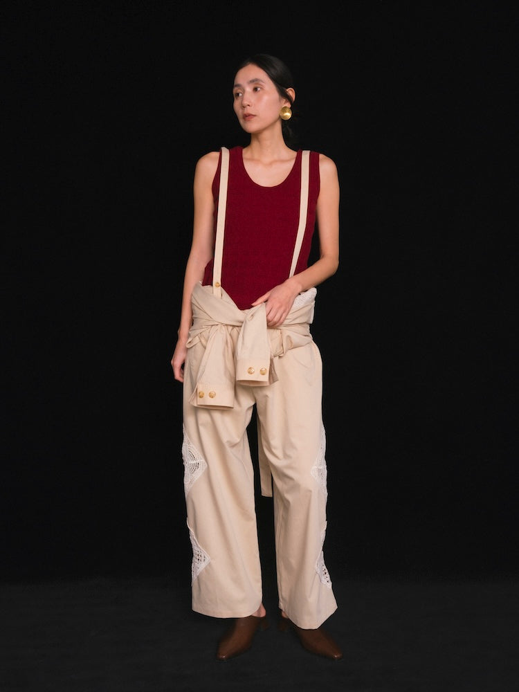 モデル身長：163cm / カラー：Beige