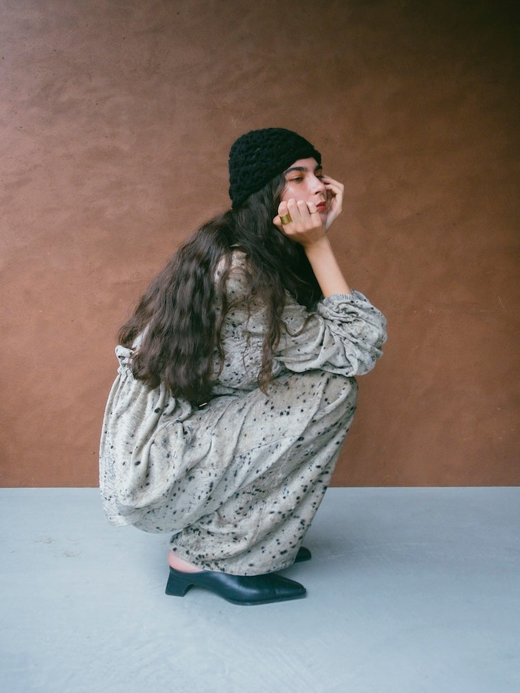 【9月30日(水) 12:00販売開始】Crochet Knit Beanie