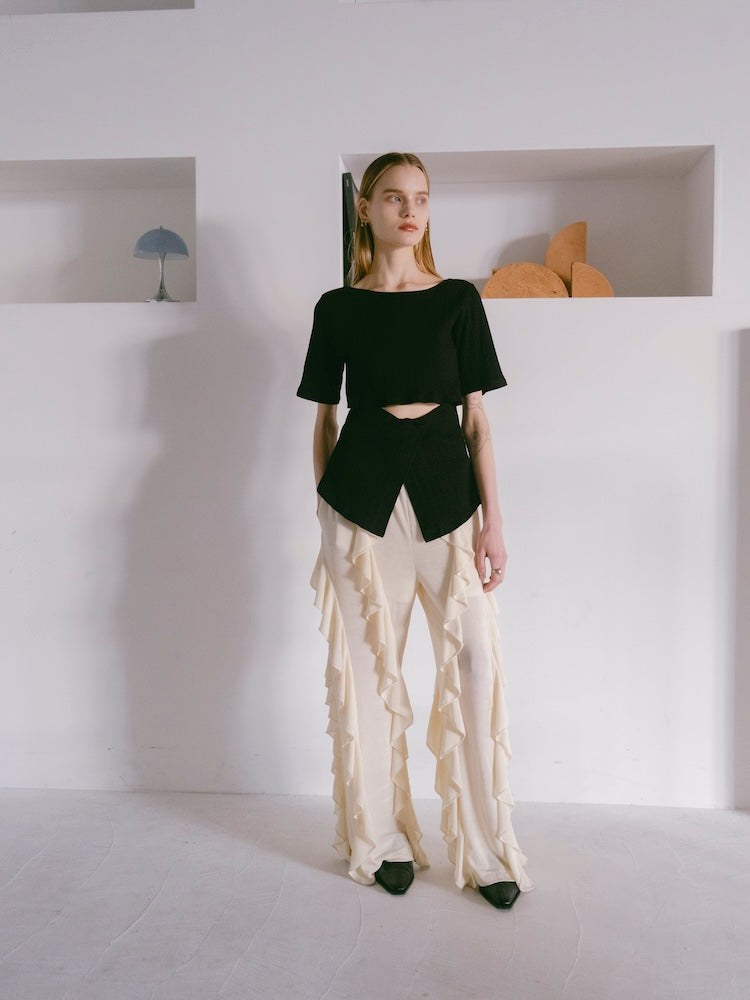 モデル身長：167cm / カラー：Ivory