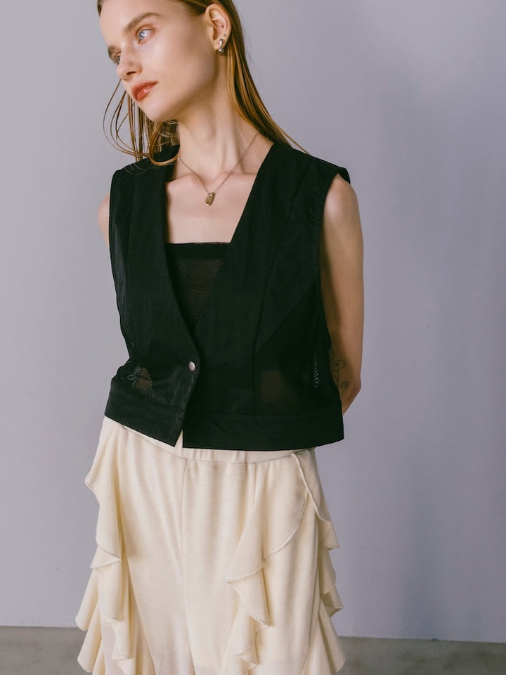 モデル身長：167cm / カラー：Black