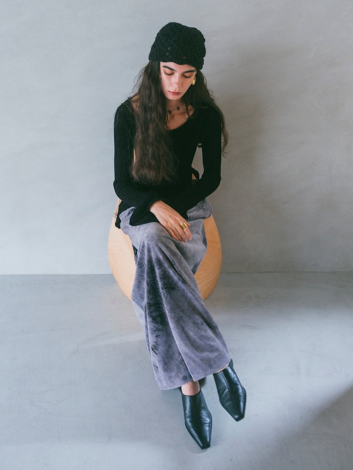 【9月30日(水) 12:00販売開始】Crochet Knit Beanie