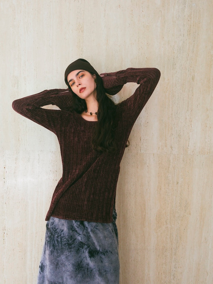 モデル身長：175cm / カラー：Brown