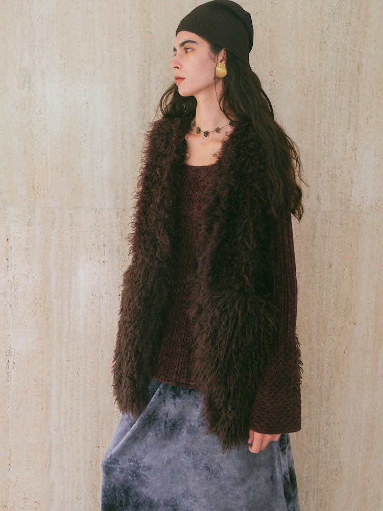 モデル身長：175cm / カラー：Brown