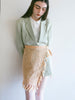 Upcycle Lace Apron / Salmon