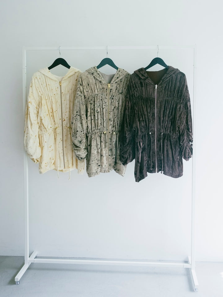 Botanical Dye Gather Blouson