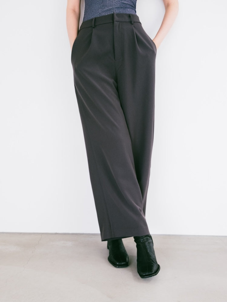 ATON　ワイドタックパンツ(SIZE01) COTTON LAWN | WIDE PANTS – ATON | エイトン