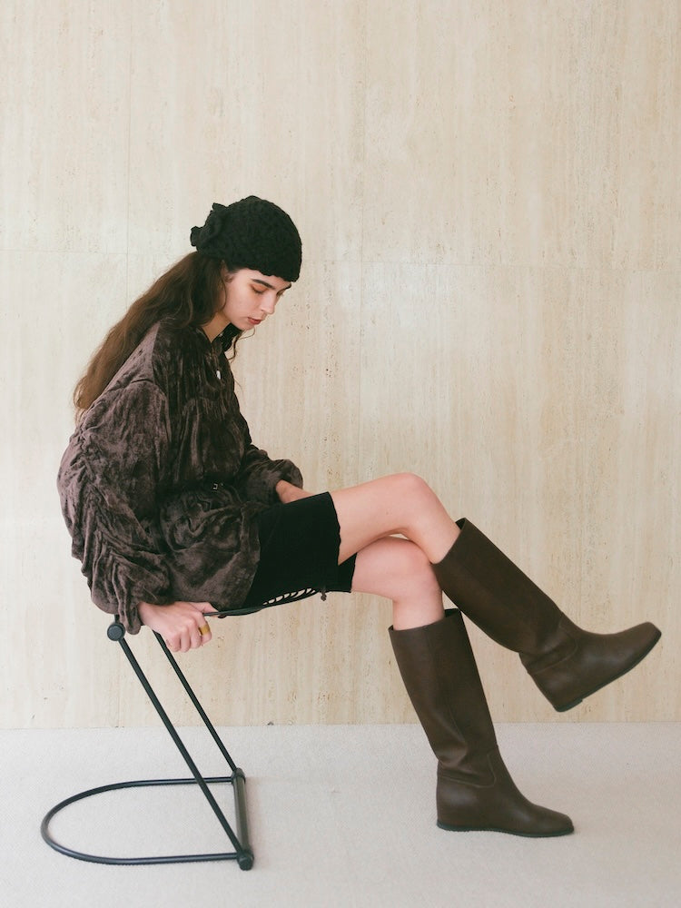 モデル身長：175cm / カラー：Brown