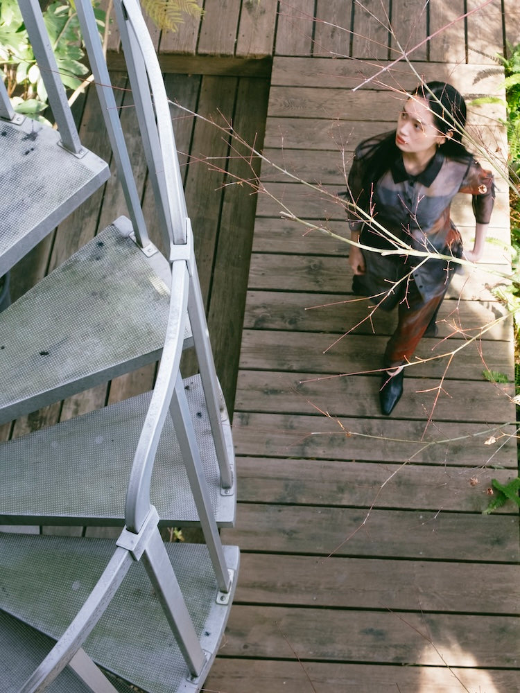 モデル身長：172cm / カラー：02 Fleurs