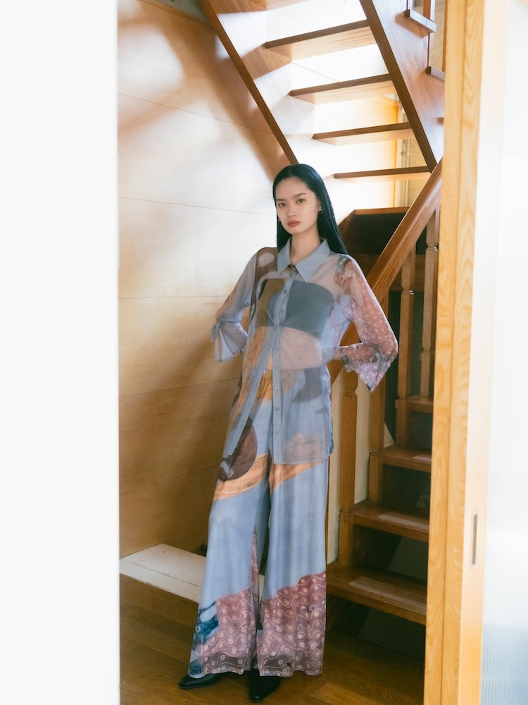 モデル身長：172cm / カラー：03 Paradise