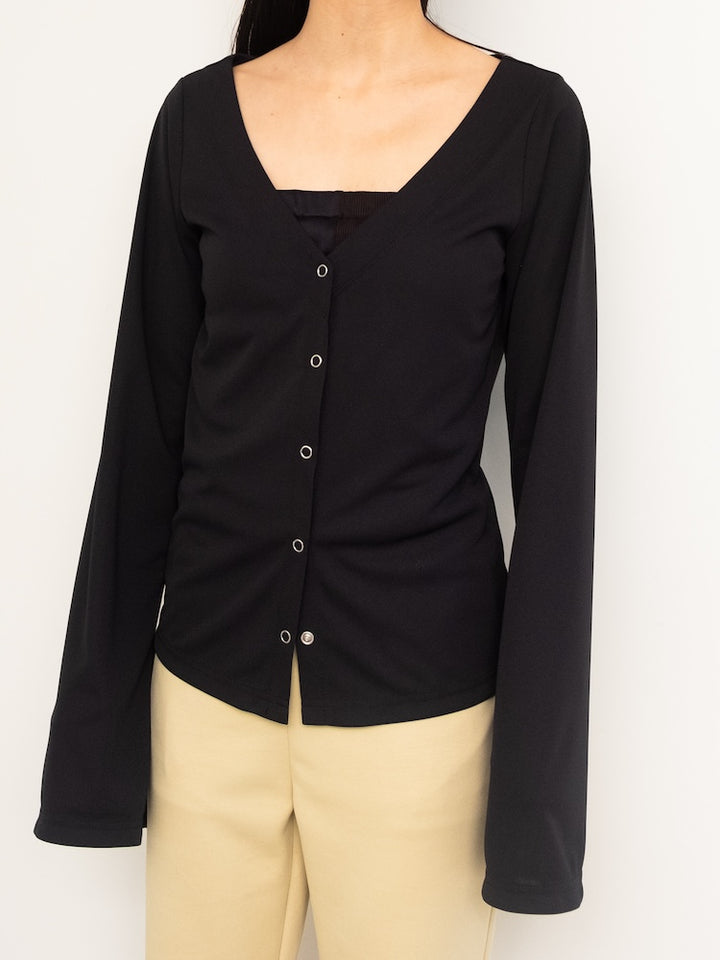 モデル身長：158cm / カラー：Black