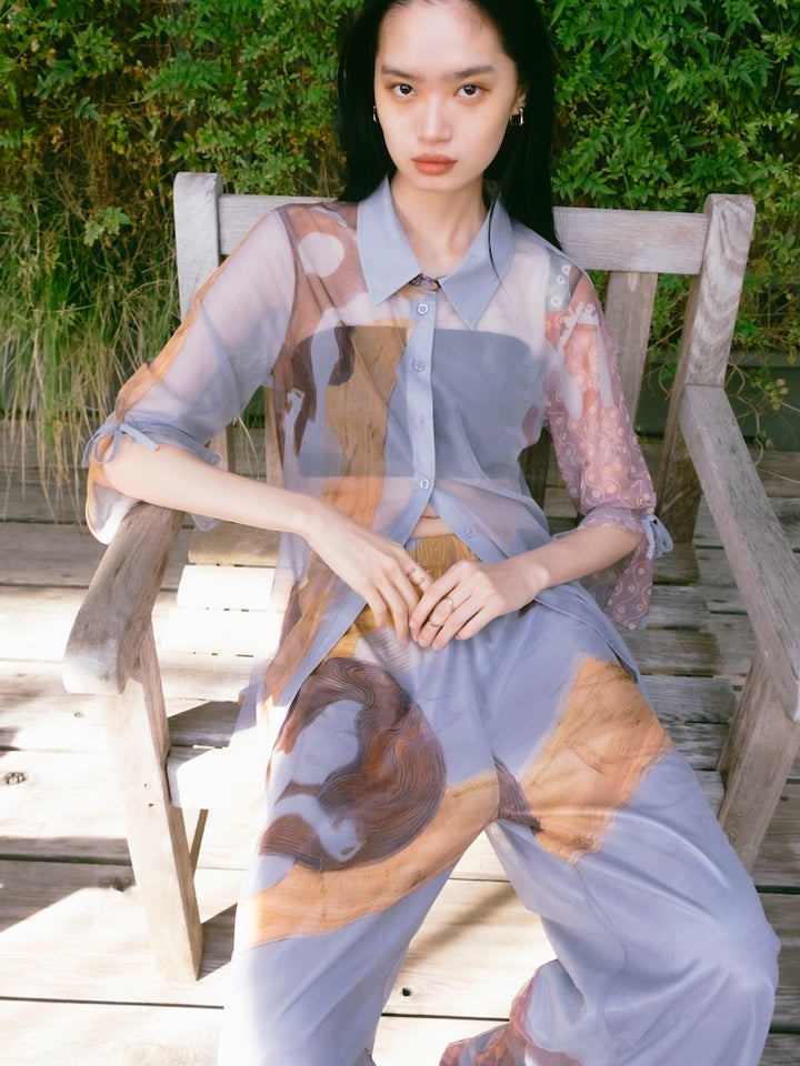 モデル身長：172cm / カラー：03 Paradise ※サンプル着用。丈が3cm短くなります。