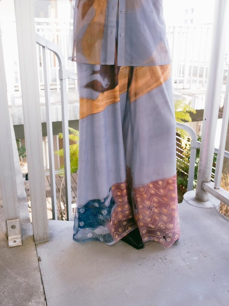 モデル身長：172cm / カラー：03 Paradise ※サンプル着用。丈が3cm短くなります。