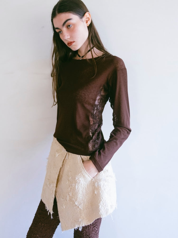 モデル身長：176cm / カラー：Brown
