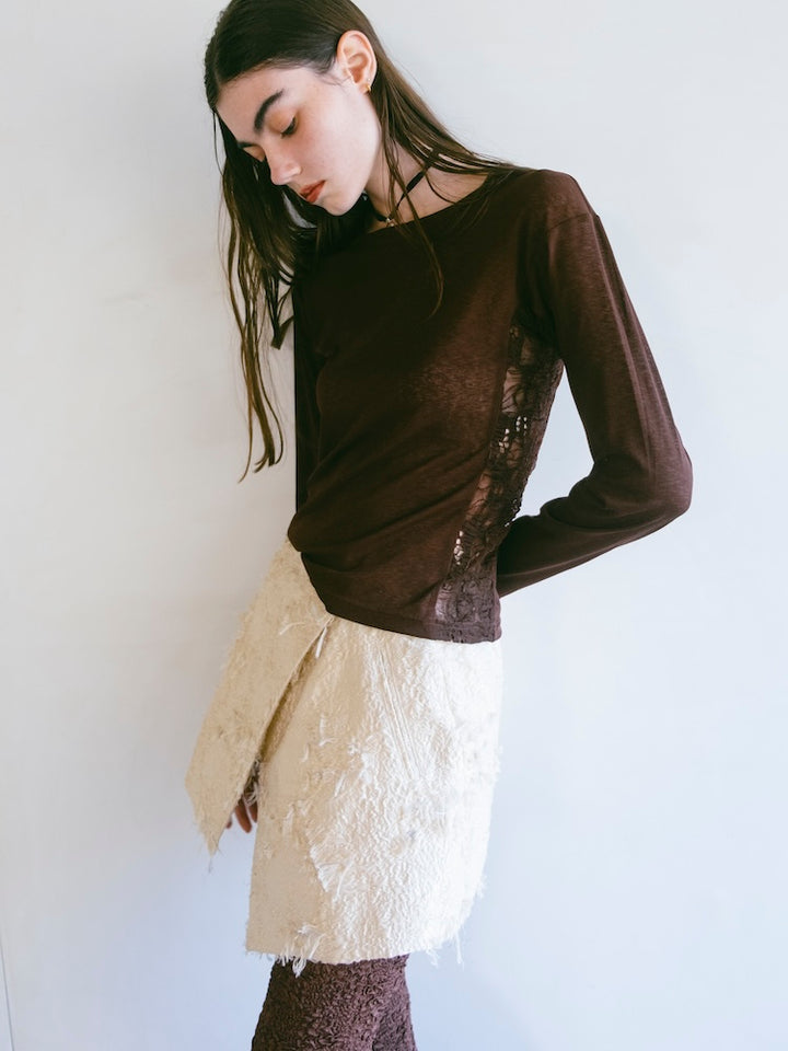 モデル身長：176cm / カラー：Brown