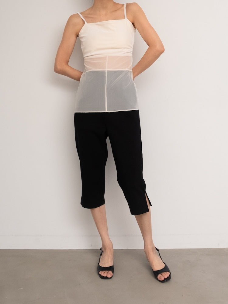 モデル身長：158cm / カラー：Ivory