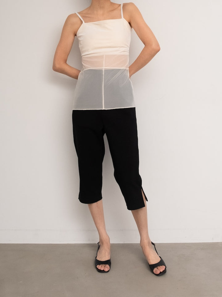 モデル身長：158cm / カラー：Ivory