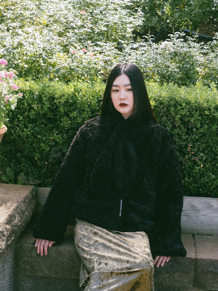 モデル身長：166cm / カラー：Black
