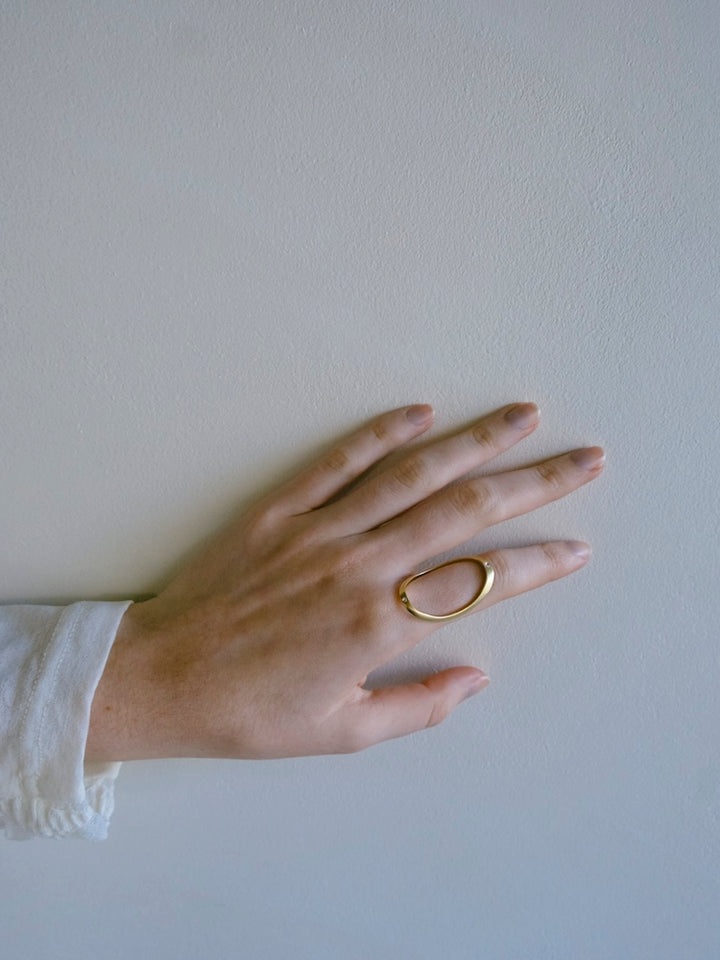 Ooparts Ring  / Brass