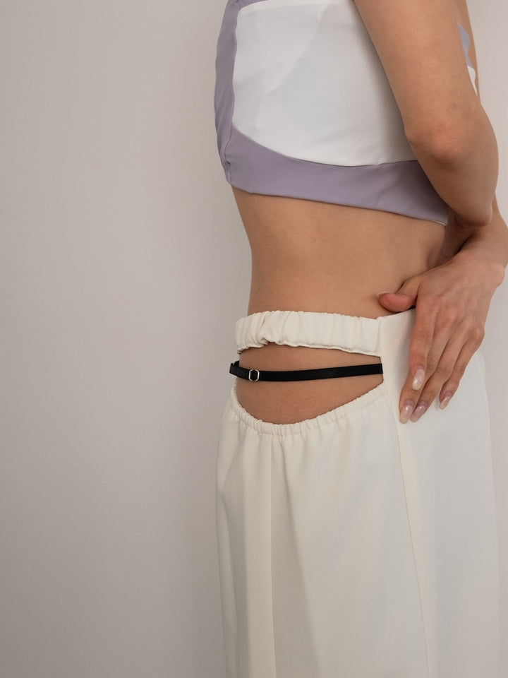 モデル身長：158cm / カラー：OffWhite