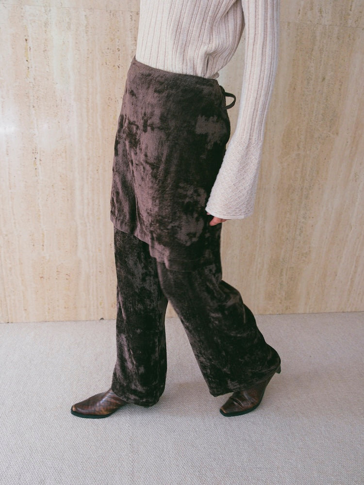 モデル身長：175cm / カラー：Brown