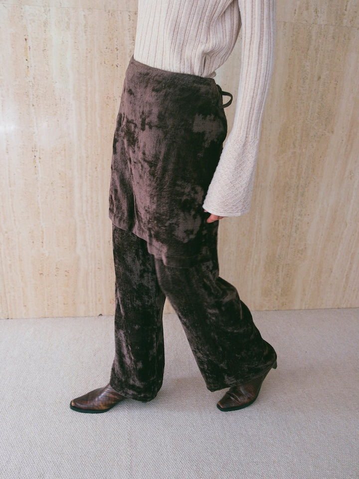 モデル身長：175cm / カラー：Brown
