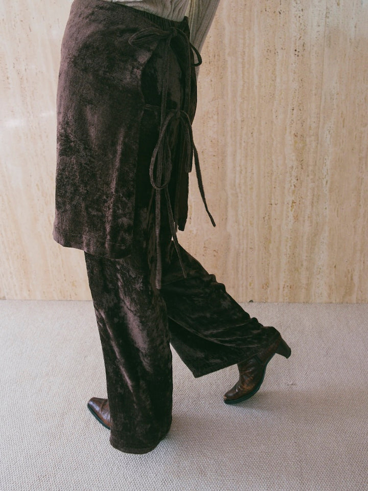 モデル身長：175cm / カラー：Brown