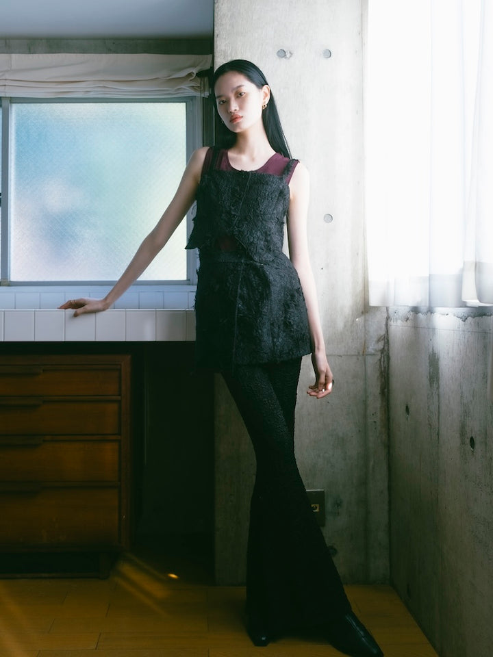 モデル身長：172cm / カラー：Black