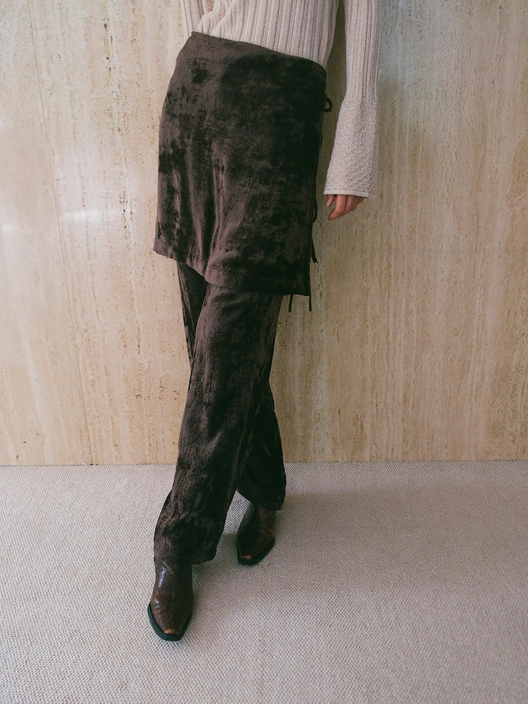 モデル身長：175cm / カラー：Brown