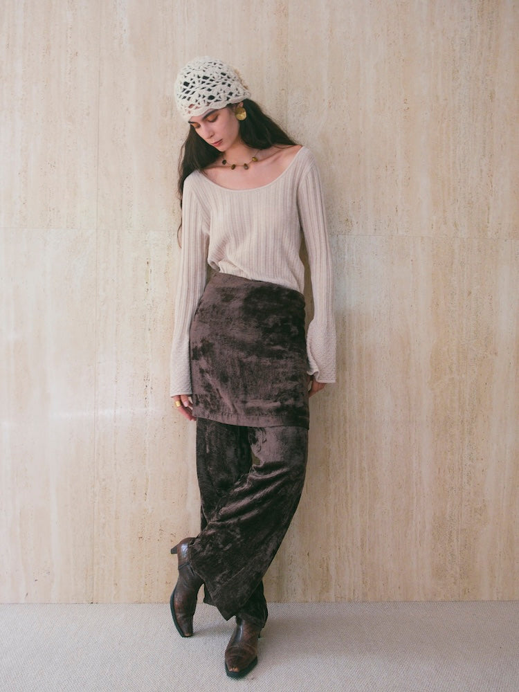 モデル身長：175cm / カラー：Beige