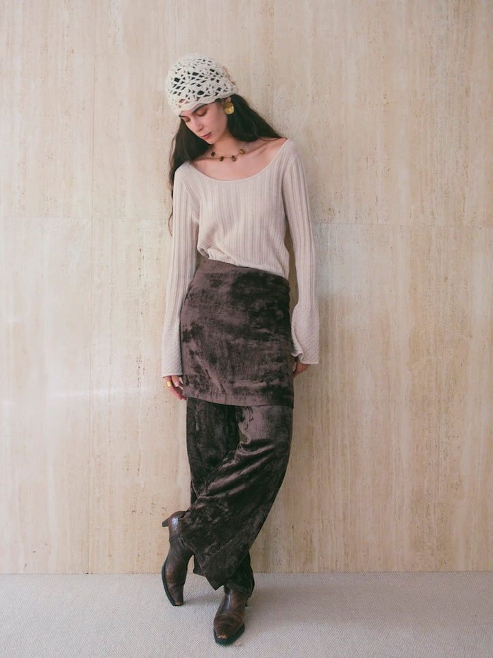 モデル身長：175cm / カラー：Beige